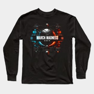 march madness college basketball Long Sleeve T-Shirt